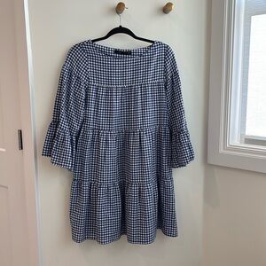 Zara gingham dress